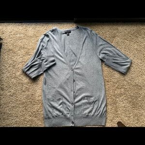 GREY CARDIGAN